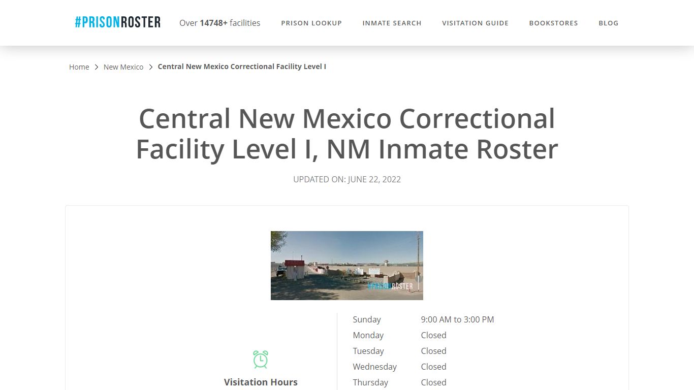 Central New Mexico Correctional Facility ... - Inmate Locator